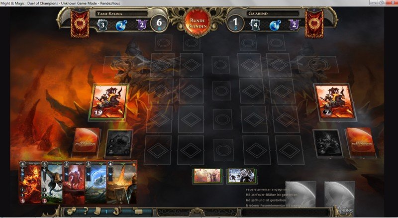 Screenshot vom Spiel