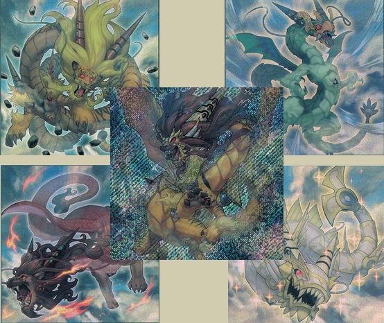 Die Yang-Zing Monster aus Duelist Alliance